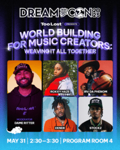 Too Lost Dream Con flyer