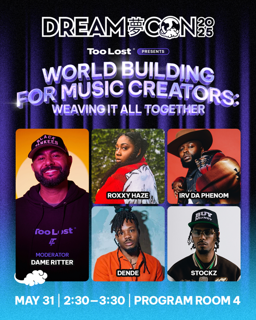 Too Lost Dream Con flyer
