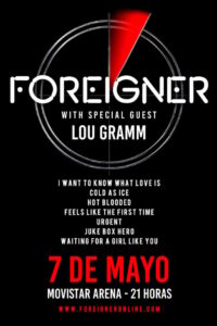 Watch: FOREIGNER Performs With LOU GRAMM In Santiago, Chile During Spring 2025 Latin American Tour