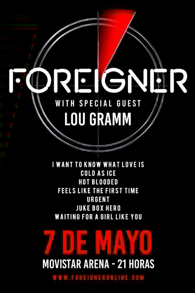 Watch: FOREIGNER Performs With LOU GRAMM In Santiago, Chile During Spring 2025 Latin American Tour