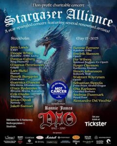 Watch: OPETH, RAINBOW, KING DIAMOND Members And Others Pay Tribute To RONNIE JAMES DIO At Stockholm Memorial Concert