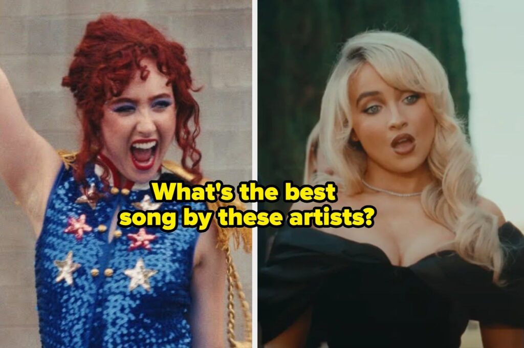What Are Your Favorite Songs From These Singers?