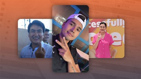 LOOK: Waiting game starts after celebrity candidates cast votes