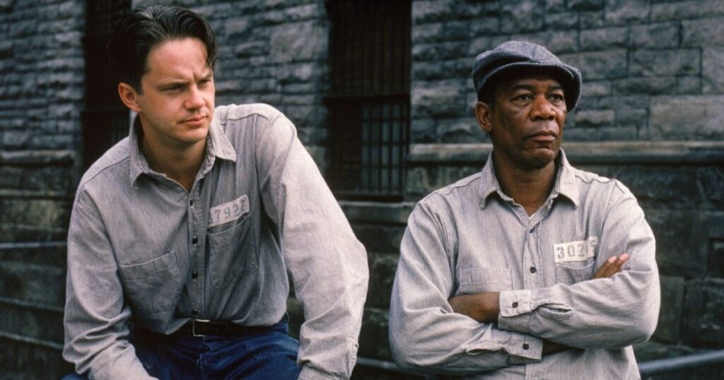 Andy Dufresne Escaping Shawshank Prison