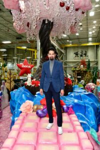 Will Coss poses for a photo during Macy's Studio Day 2023 at Macy's Parade Studio on November 14, 2023 in Moonachie, New Jersey. (Photo by Eugene Gologursky/Getty Images for Macy's, Inc)