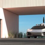 A concept image of the Klein Vision AirCar.