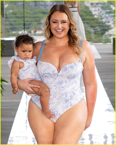 Iskra Lawrence on the runway