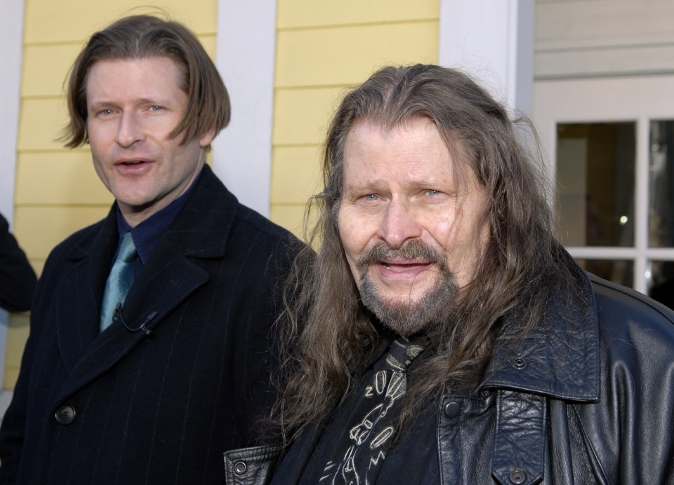 Crispin Glover and Bruce Glover at the 2007 Park City film festival.