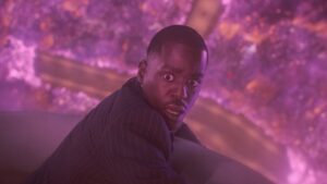 image of fifteenth doctor in season two finale before regeneration