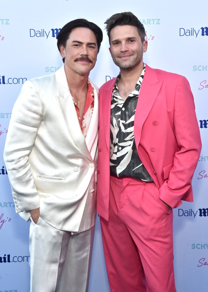 Tom Sandoval and Tom Schwartz at an event.