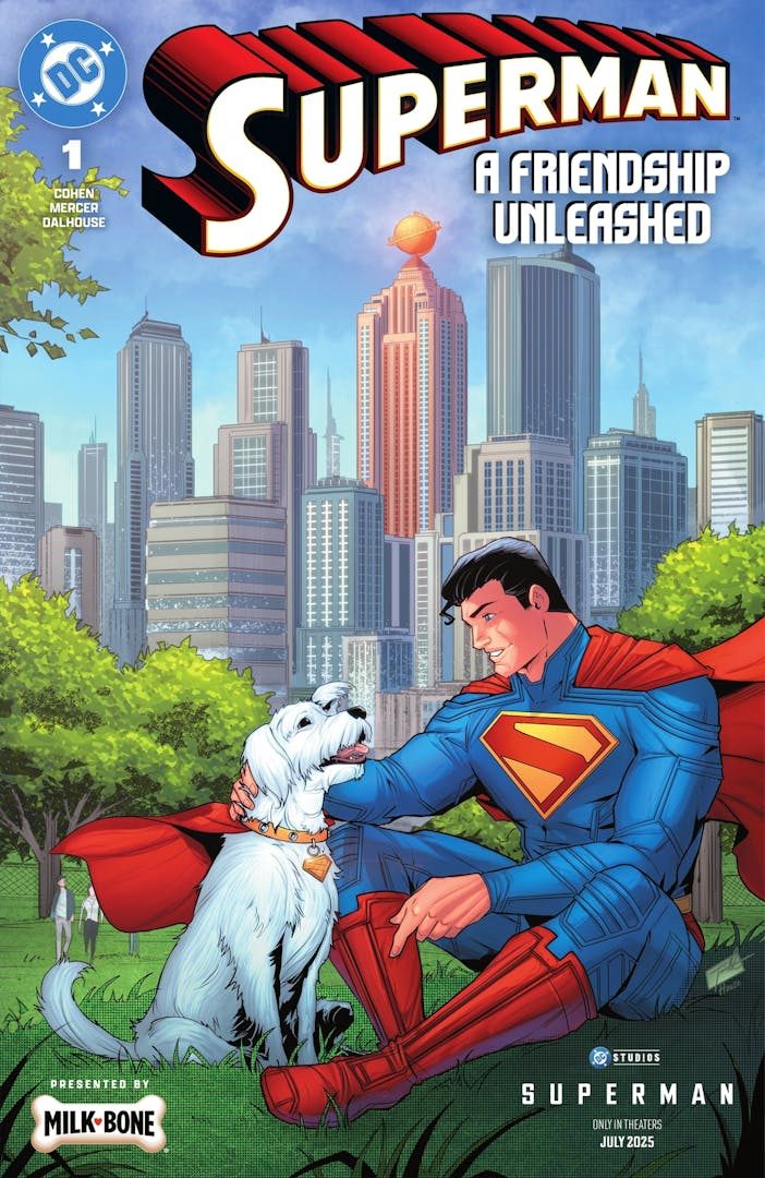 comic cover image for superman milk-bone special edition