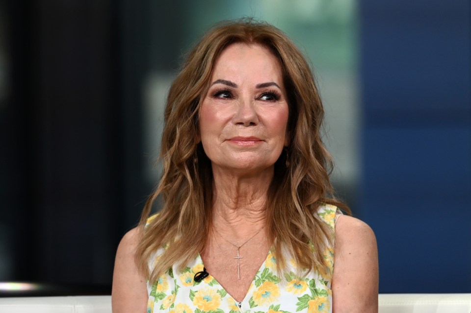 Kathie Lee Gifford visiting Fox & Friends.