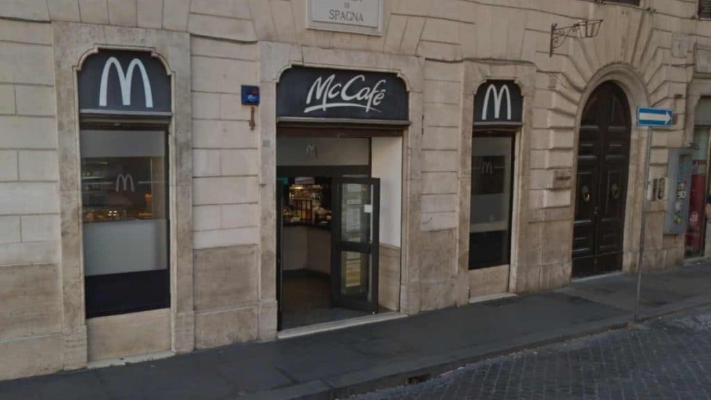 McDonald's italy in google street view