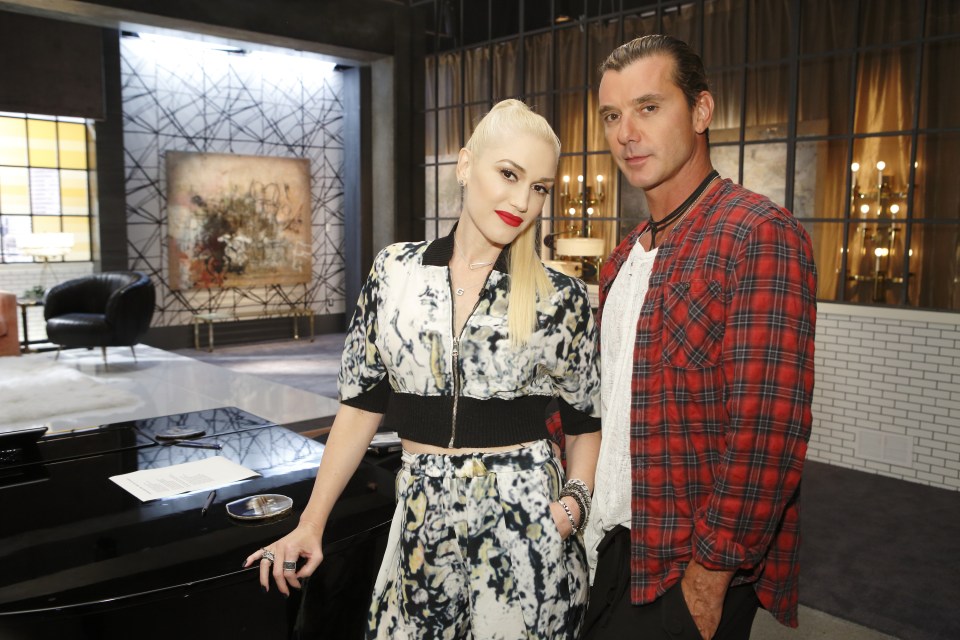 Gwen Stefani and Gavin Rossdale on The Voice.