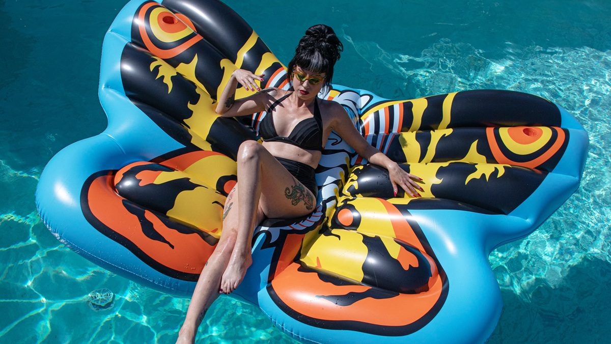 Lounge Around on a Kaiju in This Amazing Mothra Pool Float_5