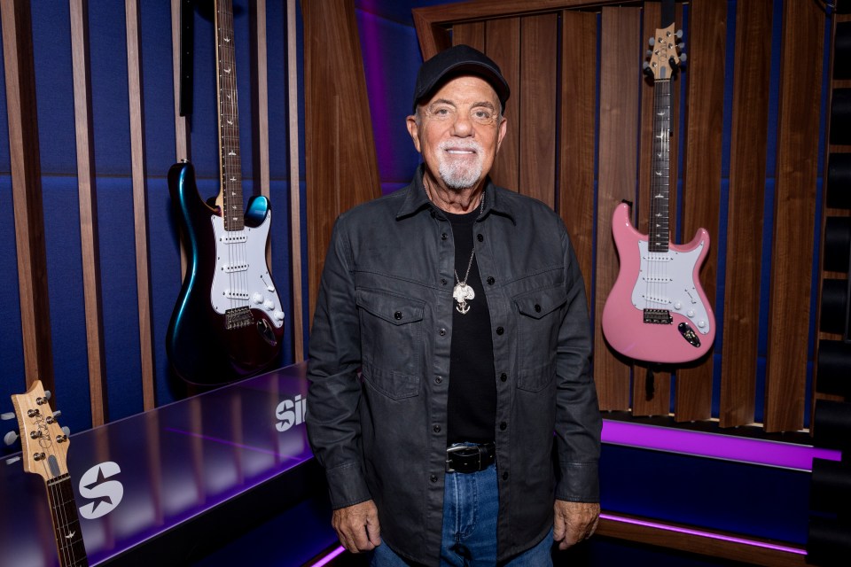 Billy Joel at SiriusXM Studios.