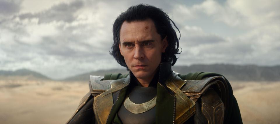Tom Hiddleston as Loki in Loki (2021).