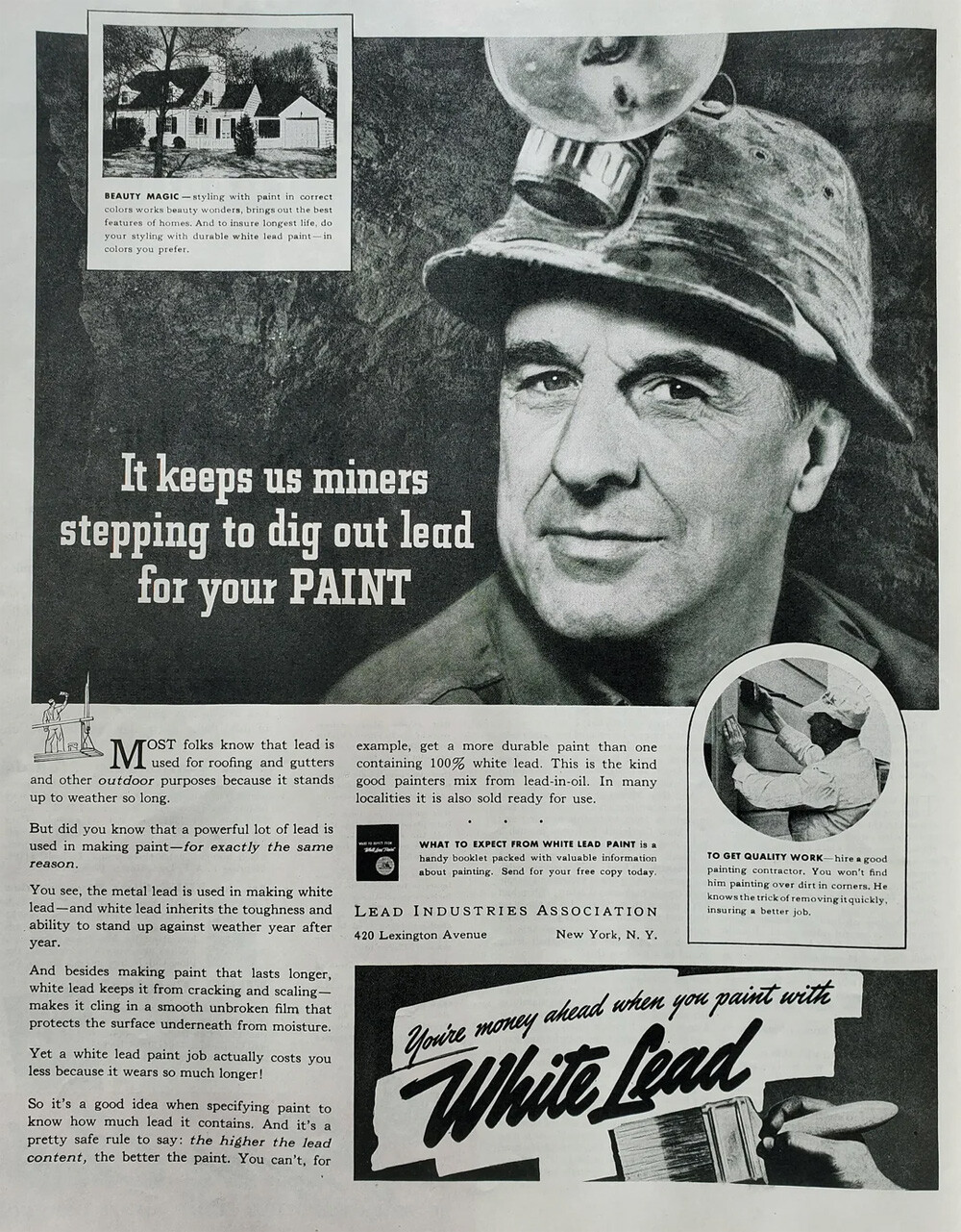 Lead paint ad
