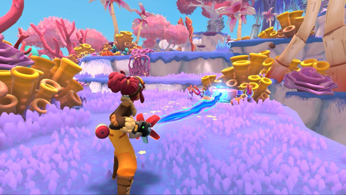 Lou's Lagoon game still where using the crafting tool