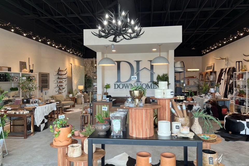 Interior view of Down Home store in Tea, South Dakota.