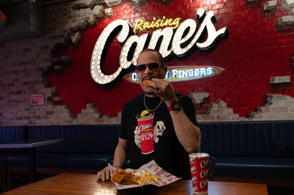 Ice-T at Raising Cane's in New York City