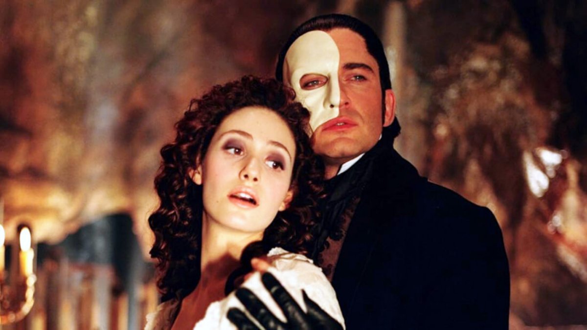 Phantom of the opera movie phantom and christine