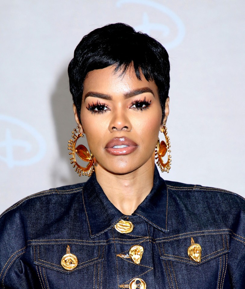 Teyana Taylor at the 2025 Disney Upfront.