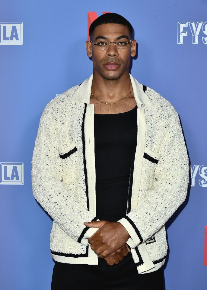 Aaron Pierre at the Rebel Ridge screening.