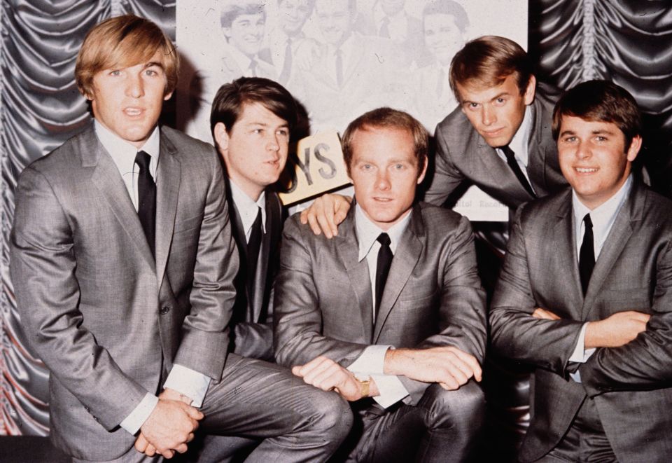The Beach Boys in 1964.