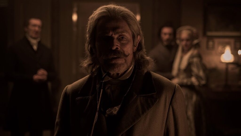 Willem Dafoe in Nosferatu.