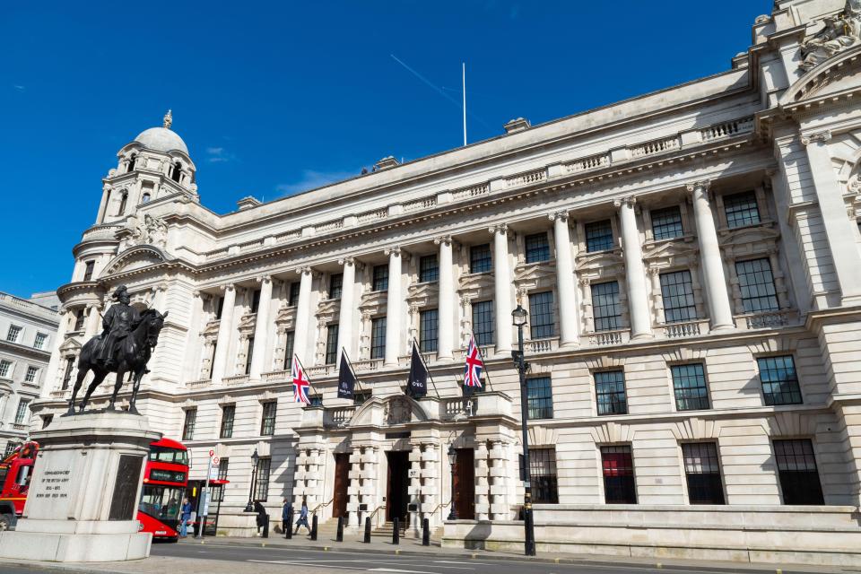 Raffles London at the Old War Office building in Whitehall, London.