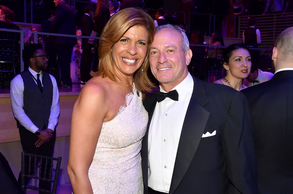 Hoda Kotb and Joel Schiffman at the 2018 Time 100 Gala.
