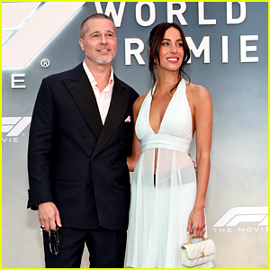 Brad Pitt & Girlfriend Ines de Ramon Walk 'F1' Movie Red Carpet Together for NYC Premiere! 