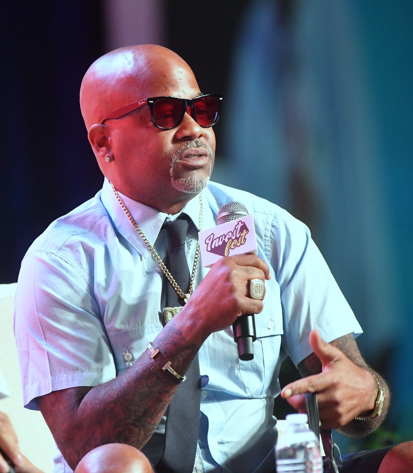 Dame Dash speaking at InvestFest.