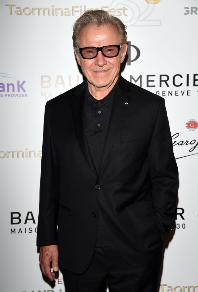 Harvey Keitel at the Taormina Film Fest.