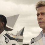 Sonny and James in their racing suits in F1