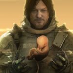 Death Stranding for PlayStation - Norman Reedus with a baby