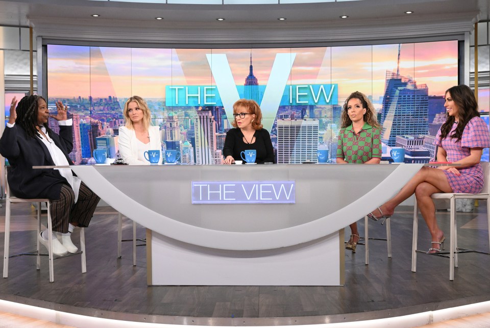 Lala Kent appearing as a guest on "The View" with the show's hosts.