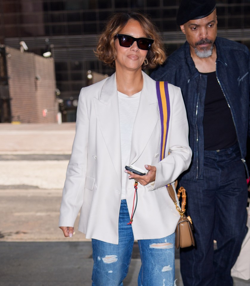 Halle Berry in New York City.