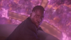 image of fifteenth doctor in season two finale before regeneration