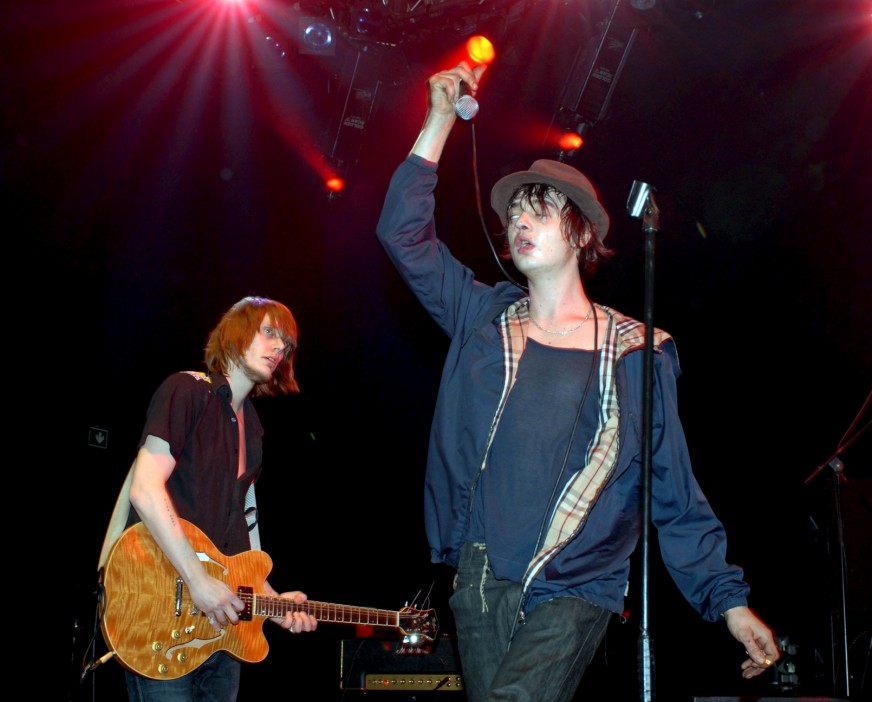 Babyshambles In Concert At Shepherds Bush Empire, London, Britain - 20 Feb 2006, Babyshambles - Patrick Walden And Pete Doherty (Photo by Brian Rasic/Getty Images)
