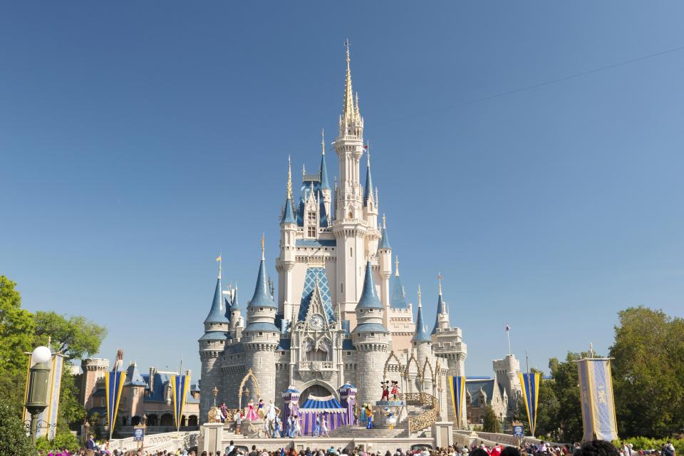 Cinderella Castle at Walt Disney World.
