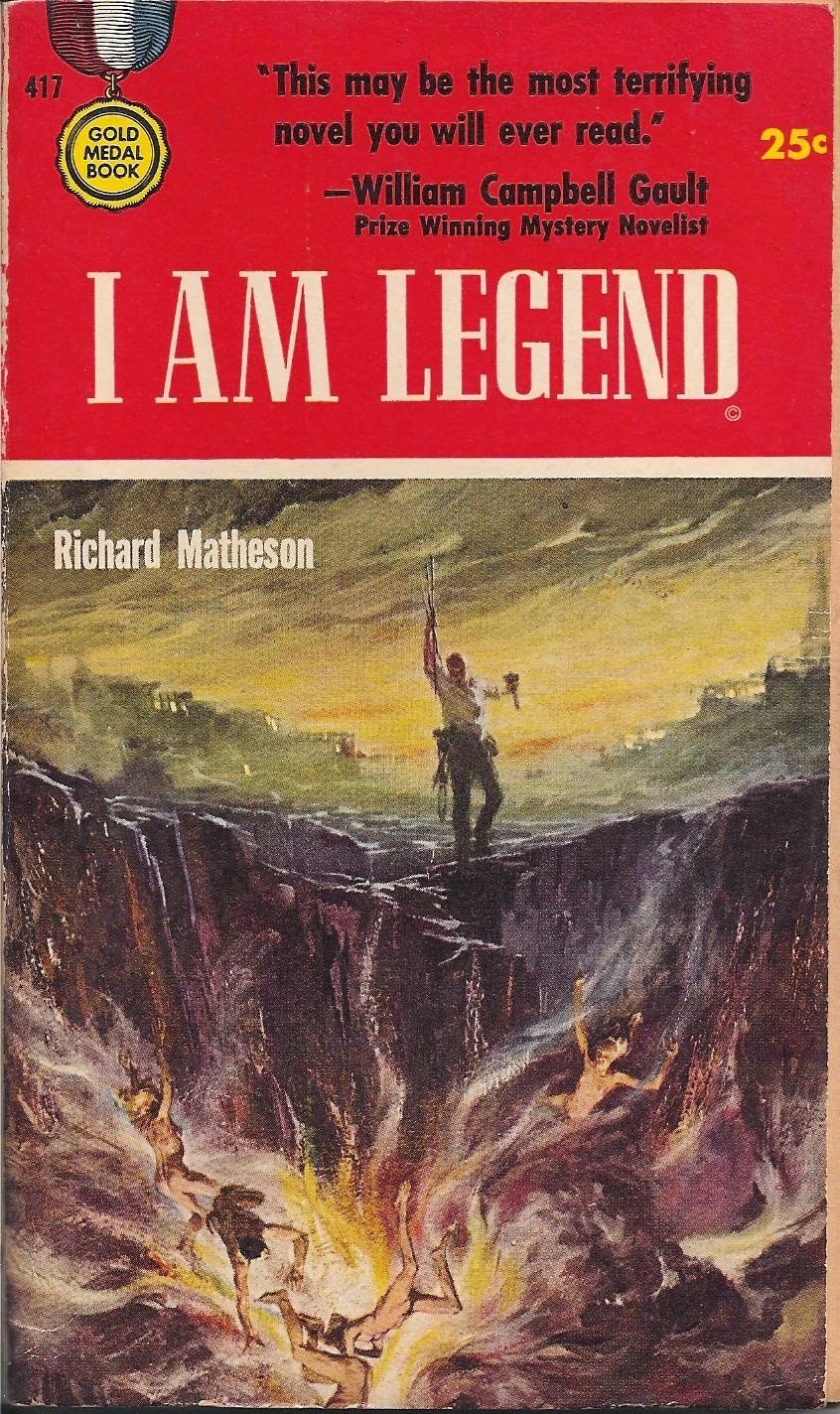 The first edition cover of I Am Legend.