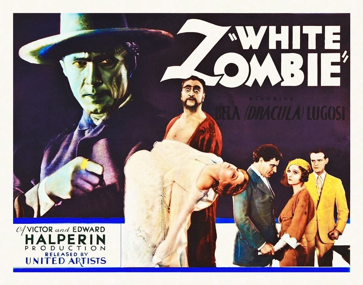 Poster for the 1932 movie White Zombie