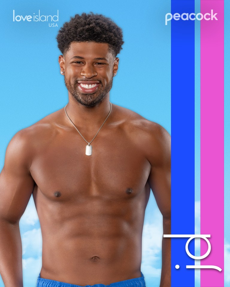 Love Island USA contestant JD Dodard.
