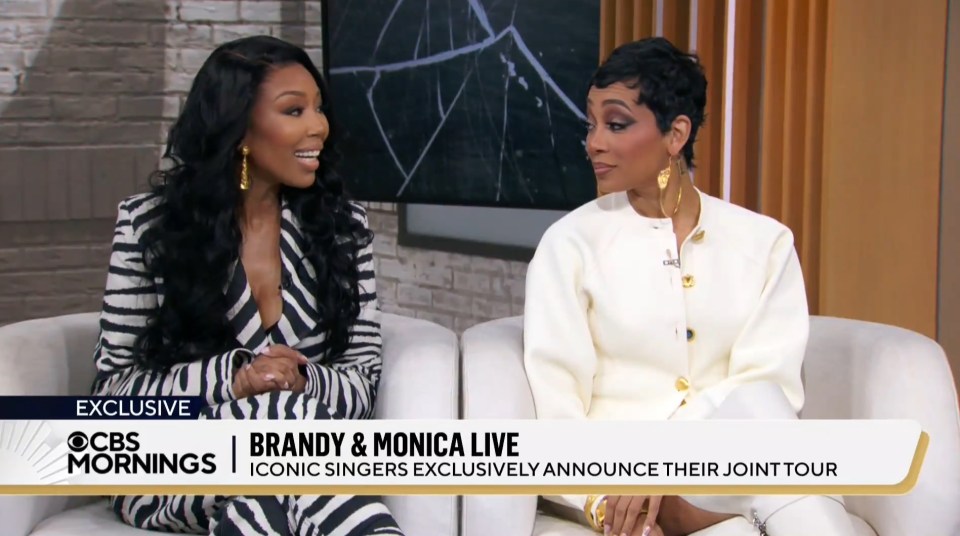 Brandy and Monica announce their joint tour.