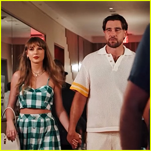 Taylor Swift & Travis Kelce Make Red Carpet Debut While Attending His Tight End University Event