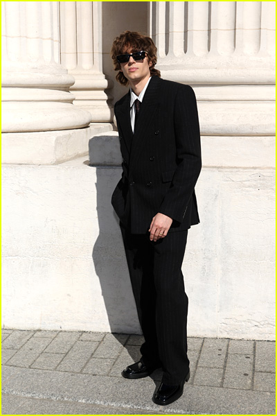 celebrities attending Saint Laurent fashion show