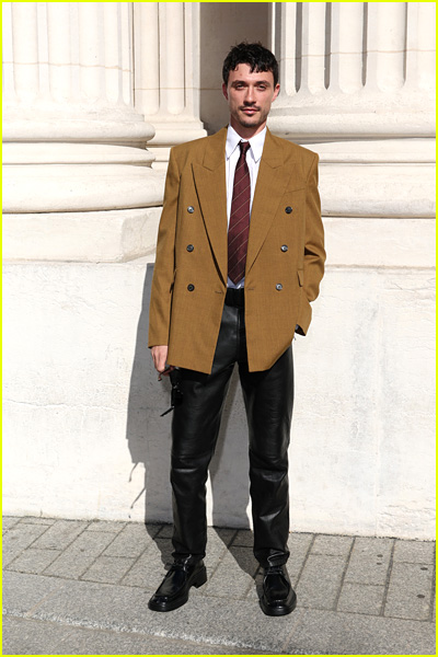 celebrities attending Saint Laurent fashion show