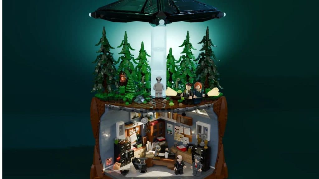 The X-Files LEGO set